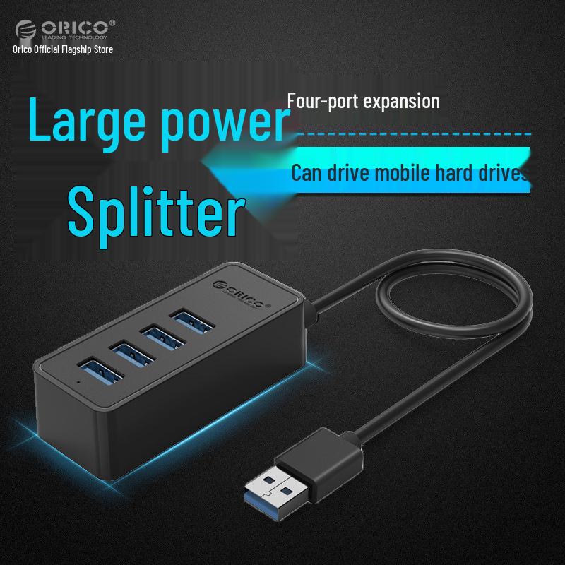 ORICO W5P-U3 USB 3.0 Hub - 4 Ports & Power for Laptop Expansion