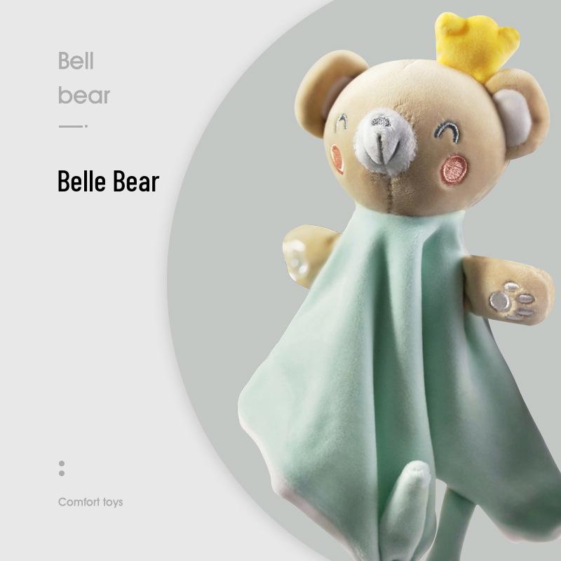 

Плюшевая кукла-комфортер и одеяло-рукавица для младенцев