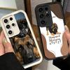 Phone Case for Samsung Galaxy S26 S25 Ultra S24 FE German Shepherd Dog Shell S23 Plus S22 + S21 S20 5G Soft Silicone Funda