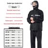 Men's and Women's Reflective Waterproof Raincoat and Pants Set for Riding and Takeaway
