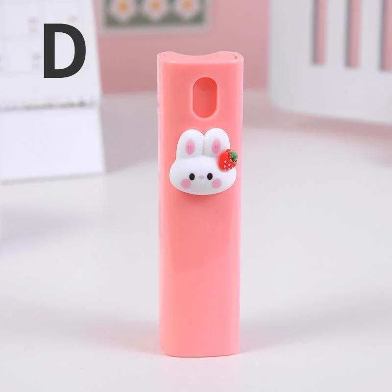 Neu 10ml Niedlich Cartoon Mini Tragbar Spray Kosmetik Nachfüllbare Flasche Hydratation Abfüllung Alkohol Desinfektion Gießkanne Reise