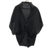 Y's Made In Japan No Sleeve Shirt 3 Black Youji Yamamoto Women Used