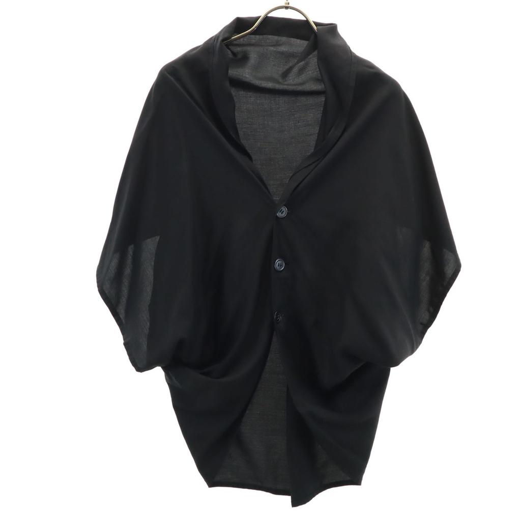 Y's made in Japan No sleeve shirt 3 black Youji Yamamoto Women Used