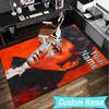 Custom Name Rug Rock Star Performance Area Rug Suitable for Indoor And Outdoor,Carpets for Homes, Offices,Living Rooms,Home Decor,Christmas Gift