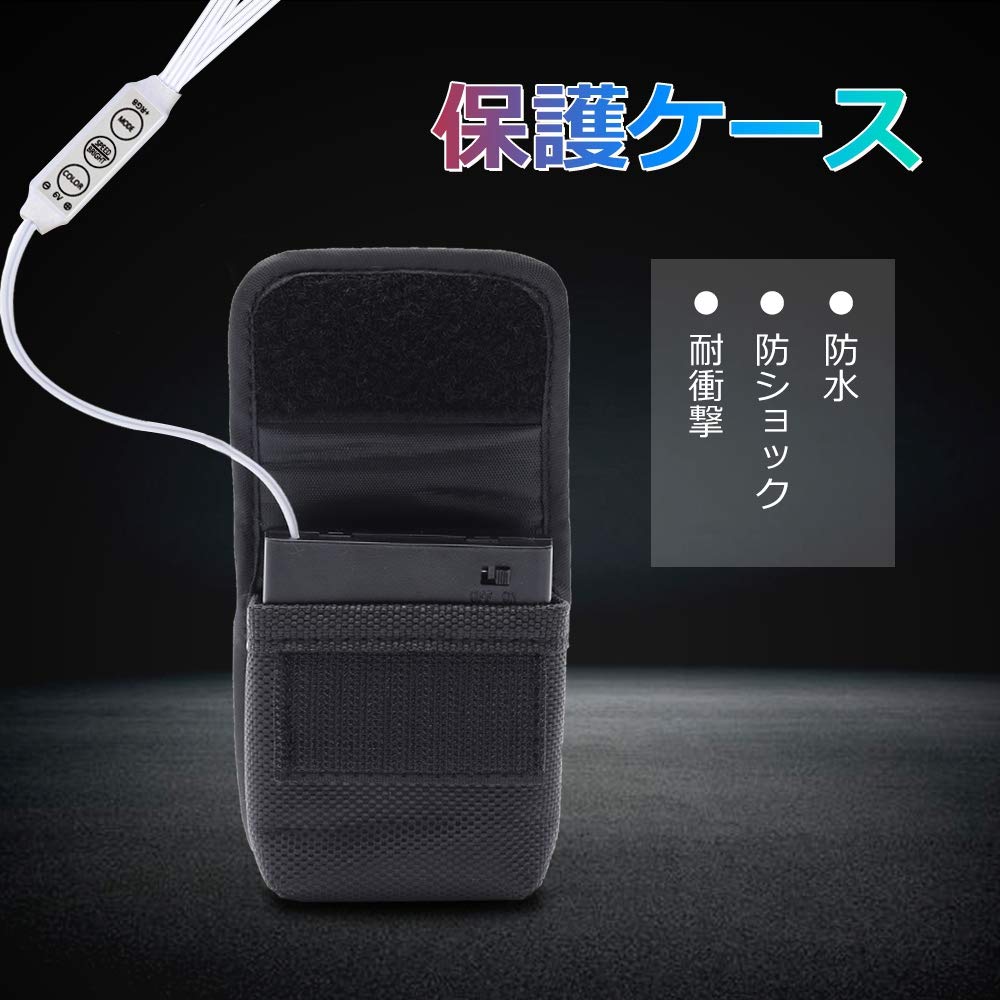 DANCRA RGB LED Pás na kolo s dálkovým ovládáním a vysokou barvou a střihatelný pro elektrické kolo, odrazky na rámu, světlo, na baterie,