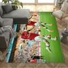 Ronaldo's Soccer Legend Floor Mat Design for Game Room Decorate room Dormitory Foyer Antislip Carpet Decorate Offices