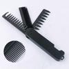 Fine and Wide Tooth Comb Hair Picking Comb Detangling Comb 3 in 1 Folding Comb Travel Pocket Comb Hair Styling Comb