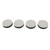 4PCS DIY Furniture Chair Leg Pads Round Felt EVA Non Slip Mute Pads Suitable for Washing Machine Refrigerator Desk Table