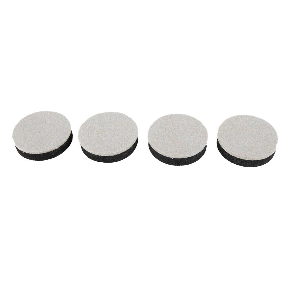 4PCS DIY Furniture Chair Leg Pads Round Felt EVA Non Slip Mute Pads Suitable for Washing Machine Refrigerator Desk Table