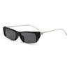 Millennium Trendy Half Frame Sunglasses With Uv400 Protection For Street Style And Outdoor Activities