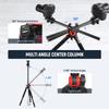 NEEWER 200cm Camera Tripod Monopod with Center Ball QR and Horizontal Tripod with Overhead Camera Mount for Overhead Suitable for Made of Aluminum