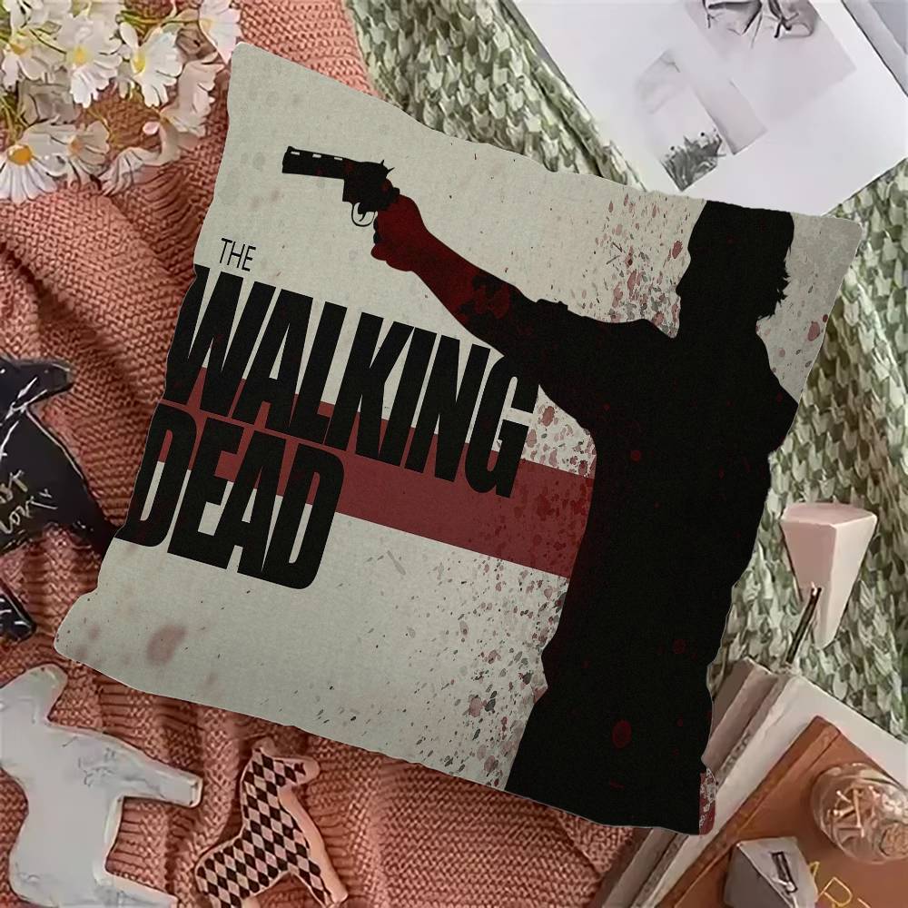 The W-Walking Dead Personalized picture text home decorative pillows Household Gifts 45x45cm