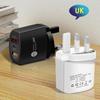 25W PD+QC3.0 Fast Charger with Digital Display - EU/US/UK Plug