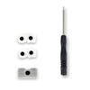 Per Controller L2 R2 Pulsanti Grilletto Stick Analogico Gomma Conduttiva Riparazione per Gamepad