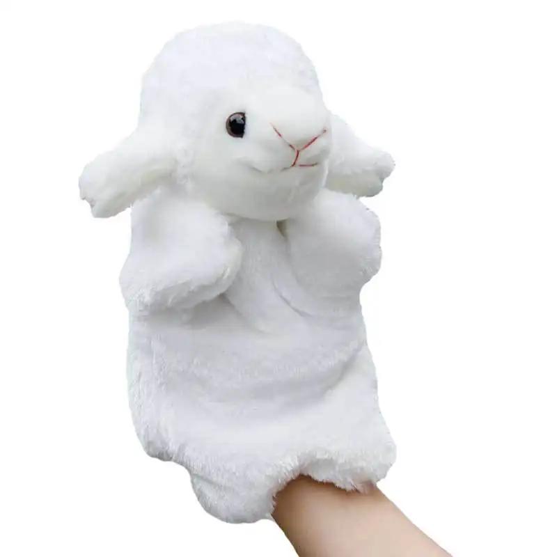 25cm Animal Hand Puppet Plush Toys Baby Educational Hand Finger Puppets Animal Stuffed Doll Toy Telling Story Kids Children Gift