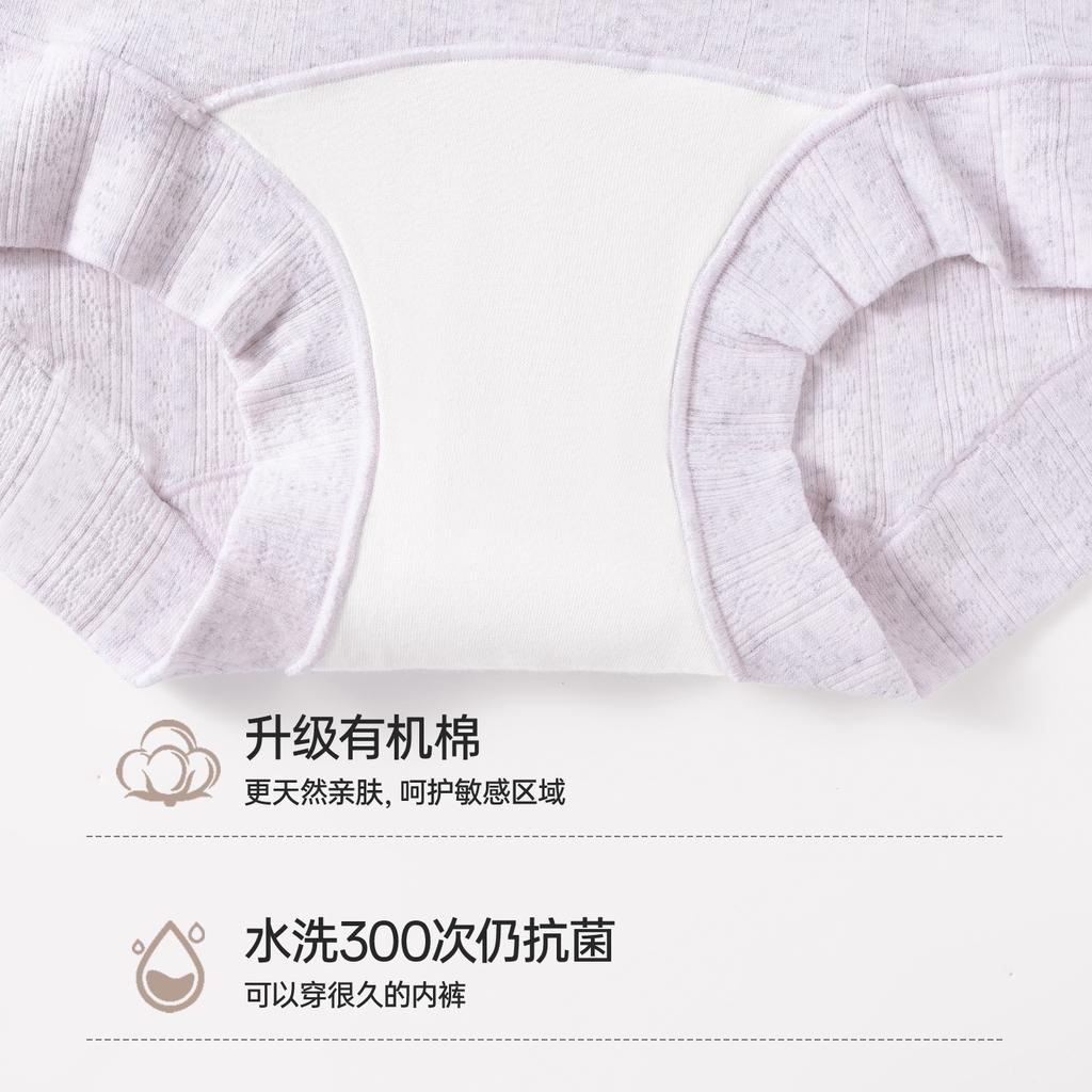 3-Pack Maternity Underwear - Pure Cotton, Antibacterial, High Waist