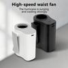 Portable Waist Clip Fan 100 Speeds Wearable Belt Fan 4000 Mah Mini Waist Fan for Outdoor Jobsite Farms Traveling Fishing
