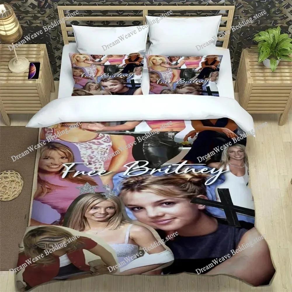 Britney Spears Bedding Set Duvet Cover 3d Bedding Fashion Design Decoration King Duvet Cover Set Double Bed Set Bedding Sets9639