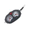 Universal Vintage Style Motorcycle Scooter Speedometer Plastic Dash Instrument for Motorcycles Scooter