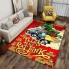 "Tales of the Rat Fink Cartoon Art" Non-slip rug suitable for living room and bedroom sofas.