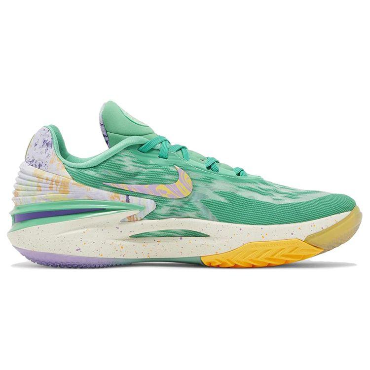 Nike Air Zoom GT Cut 2 EYBL Peach Jam Men Sneakers Green Spring-Green Multi-Color FN5037-300