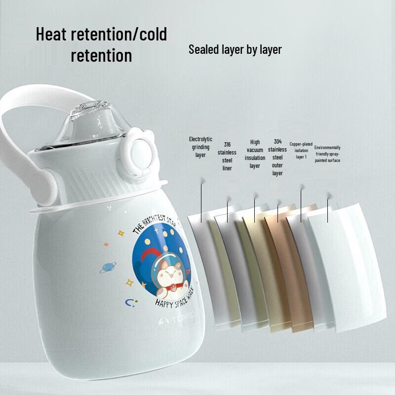 TOMIC Kids 316SS Insulated Straw Cup