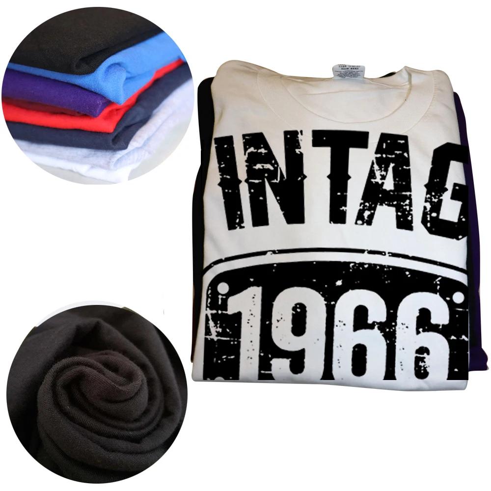 Rolig 59-åring Vintage 1966 Begränsad Upplaga 59-årsfödelsedag T-shirts Sommarstil Grafisk Bomull Julklappar T-shirt Herr