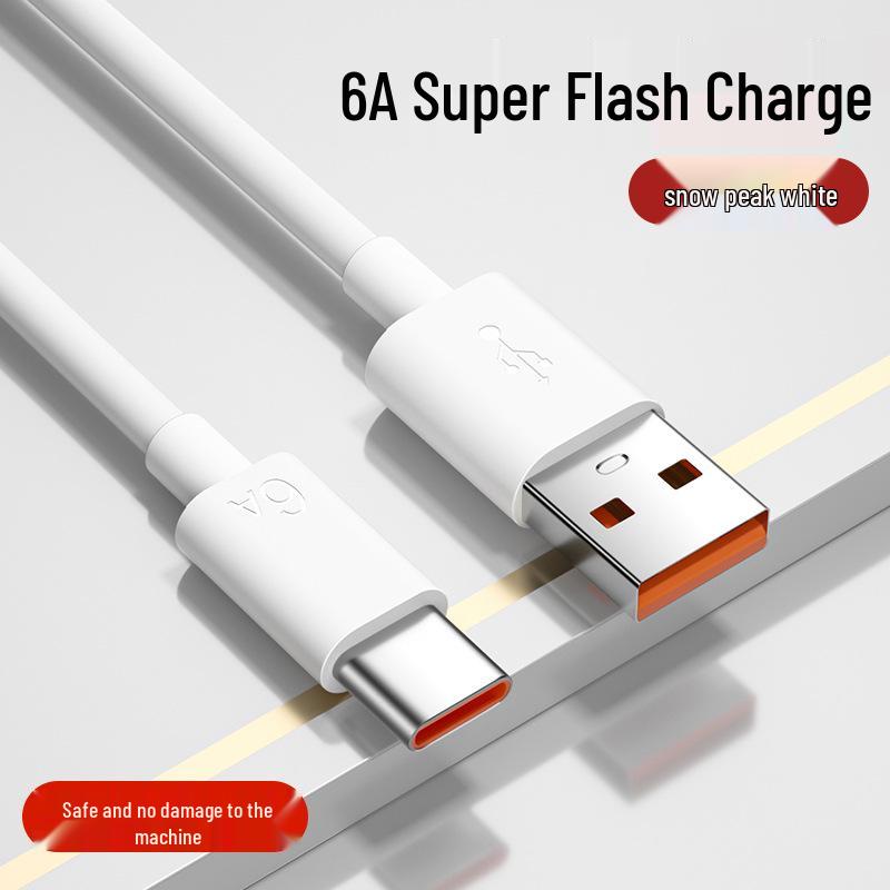 120W Braided 10A Flash Charge USB-C Cable for Huawei Honor