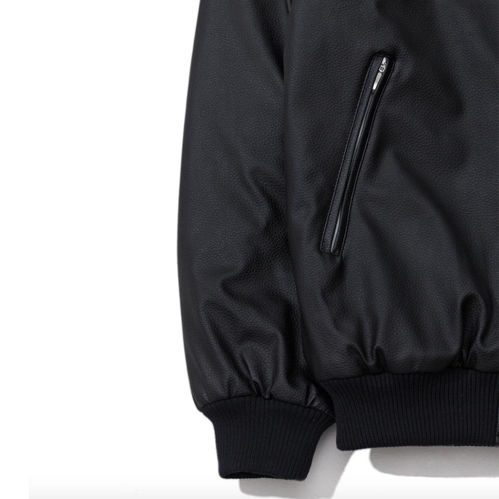 Eightvolume Ev N.B Leather Stadium Jacket (Limited Edition)