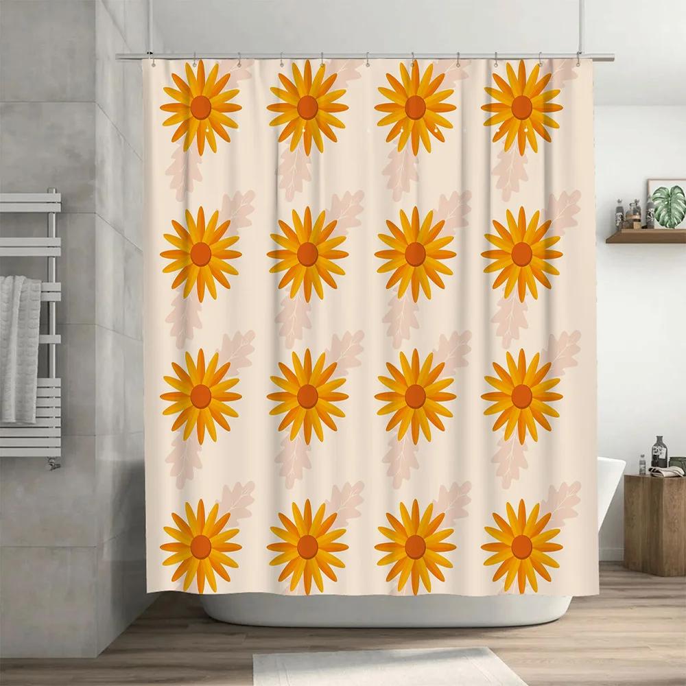 Brighten Your BathroomSunflower Shower Curtain for Home Decor Easy Installation in Various Sizes! Perfect Gift Idea!