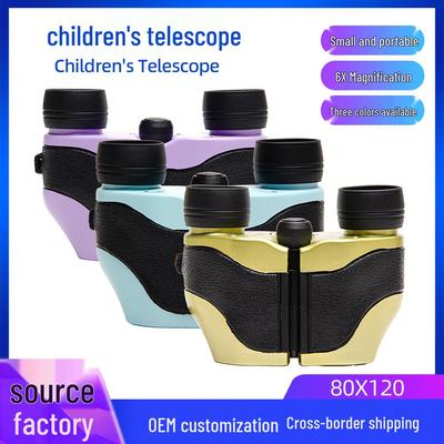 Tragbares Kinder-Fernglas-Teleskop mit Licht und Autofokus