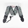Adjustable Guitar Strap Embroidered Print Ethnic Style Guitar Strap For Folk Electric Guitar Bass Ukulele Guitar Accessories