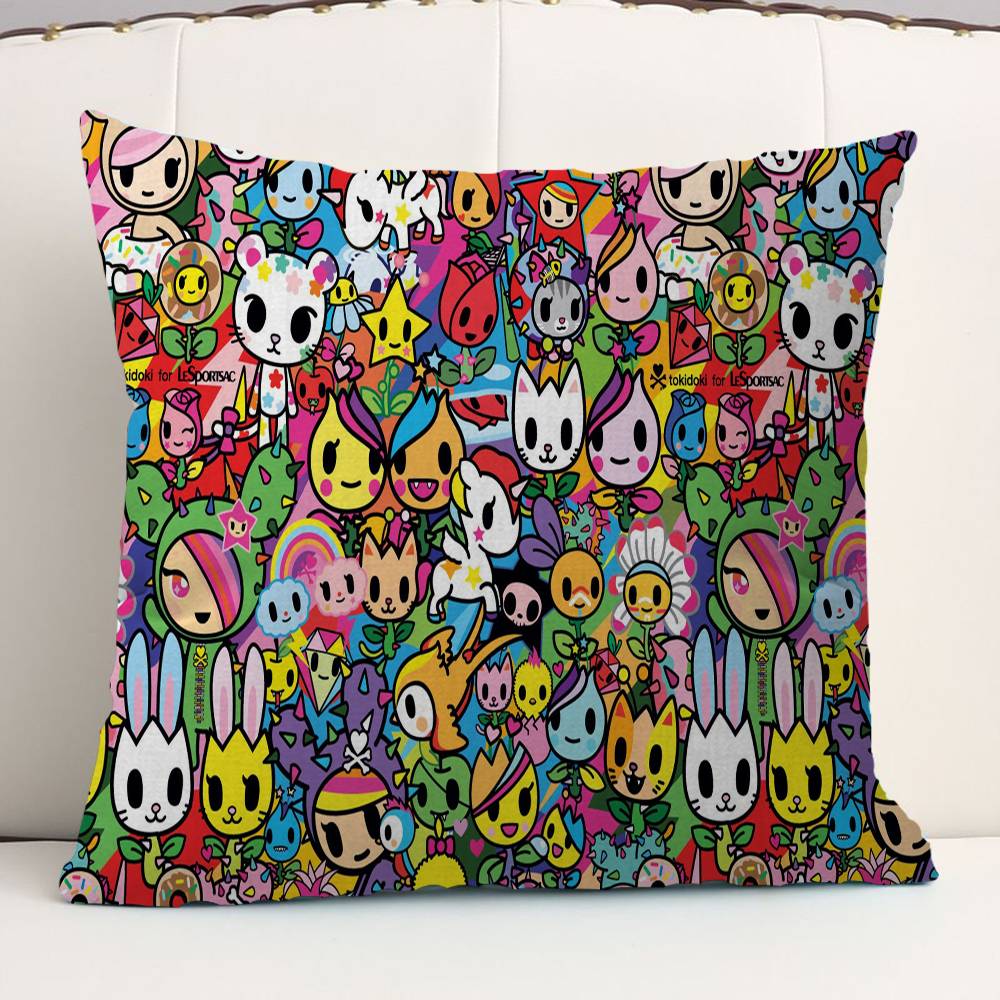 Japan T-Tokidoki Personalized Pillow Cover Kids Bedroom Wild Party Decor Pillowcase Kid Birthday Shower Gift