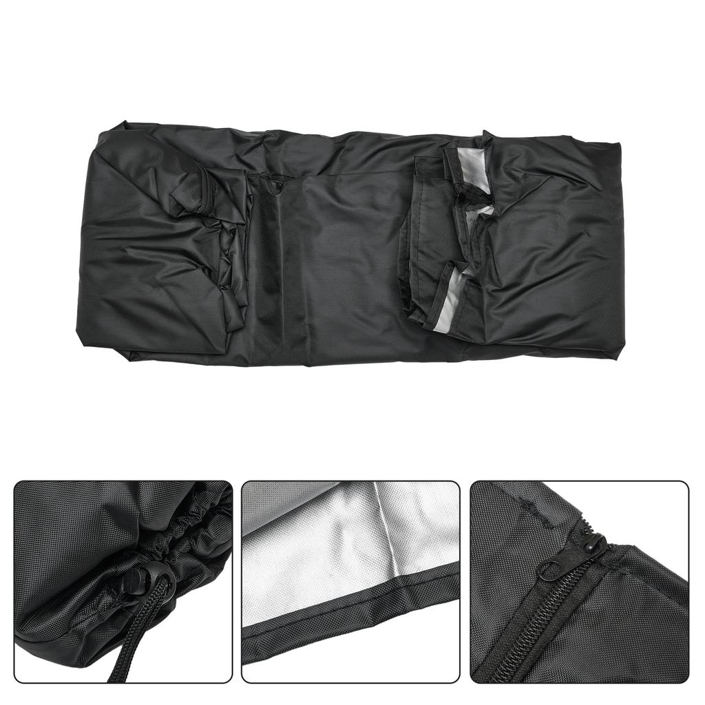 Utrzymaj swoje stojaki na bułki w czystości i chronione dzięki tej wodoodpornej osłonie do przechowywania stojaków na chleb wykonanej z tkaniny poliestrowej 420D