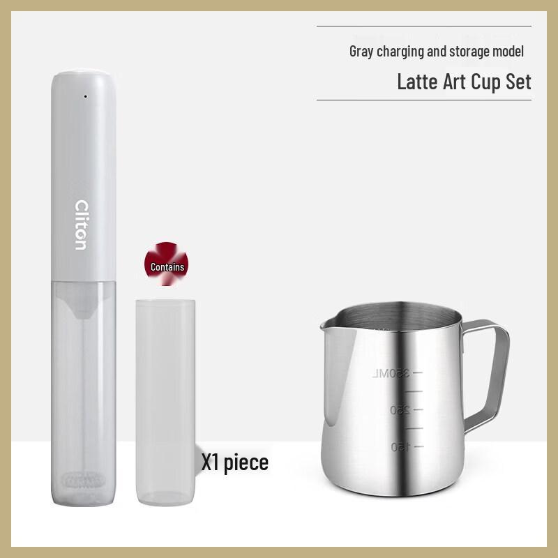 Electric Handheld Coffee Milk Frother