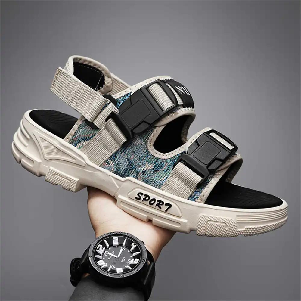Canva Demi-season Original Men's Slippers Shoes Men Black Beach & Sandals Sneakers Sports Sneekers Shors 2024 Twnis Tenise