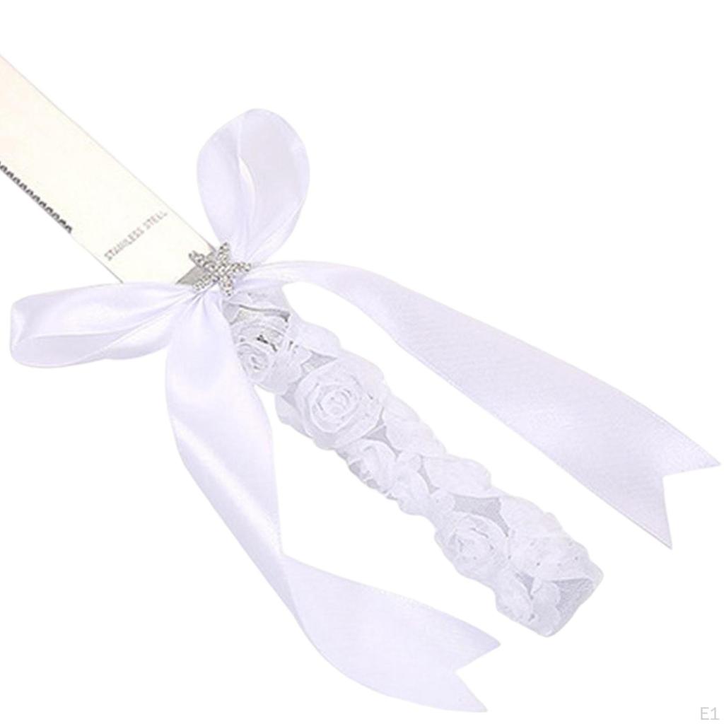 Elegant Cake Serving Set for Wedding Celebrations