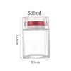 Food-Grade Glass Honey Dispenser Jar
