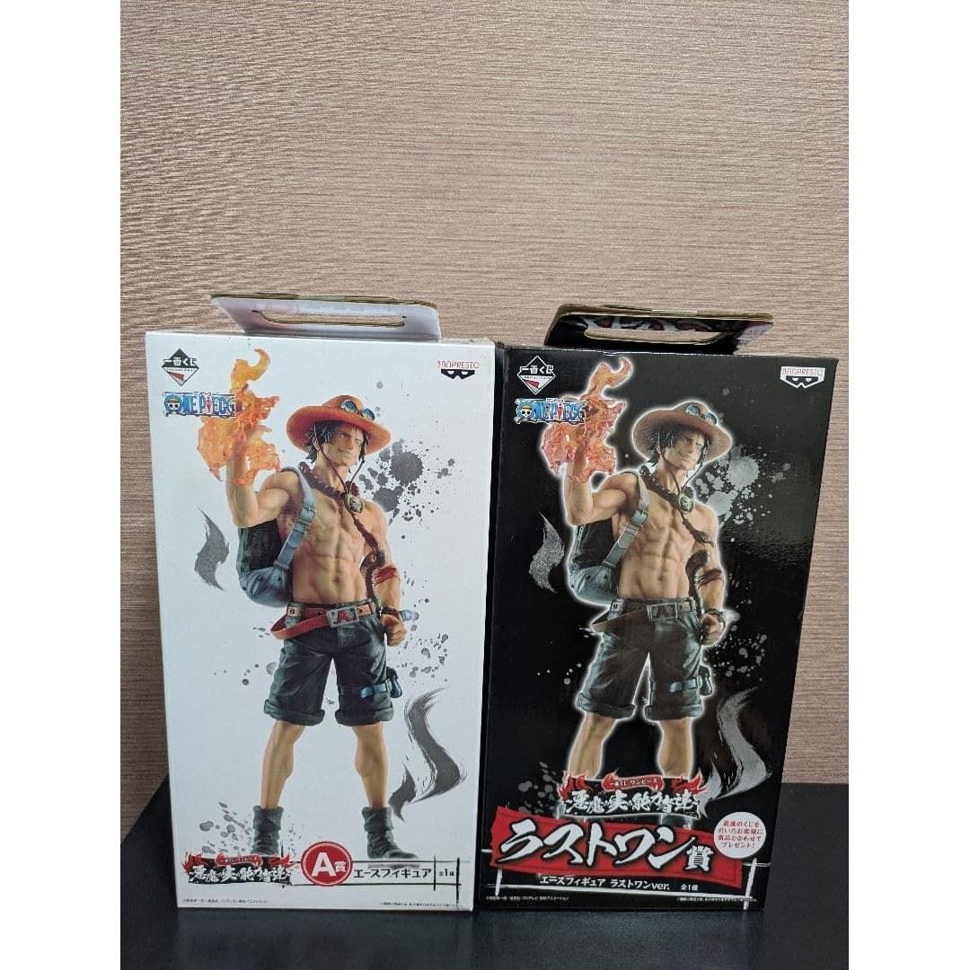 Ichiban Kuji One Piece Prize Ace + Last 2 Figure Set