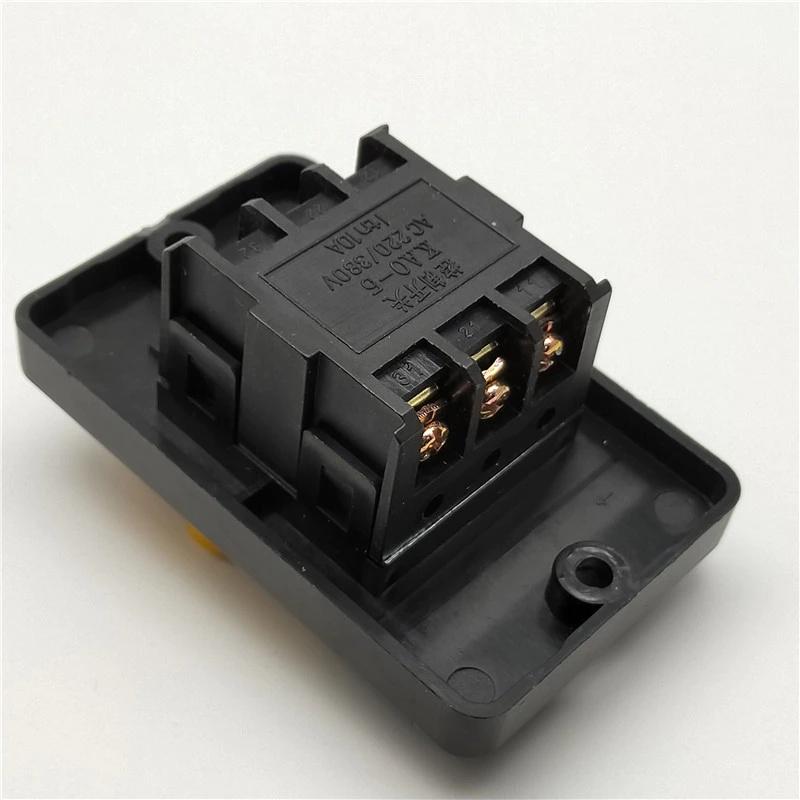 Durable Machine Drill Motor Waterproof Accessories Switch Industrial Push Button for Cutting ON/OFF Electric Home for KAO-5H