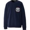 ONITSUKA TIGER Schweißpullover Rundhals Weich Bequem Mode Sweatshirt Unisex Sweatshirt Blau 2183B394-400