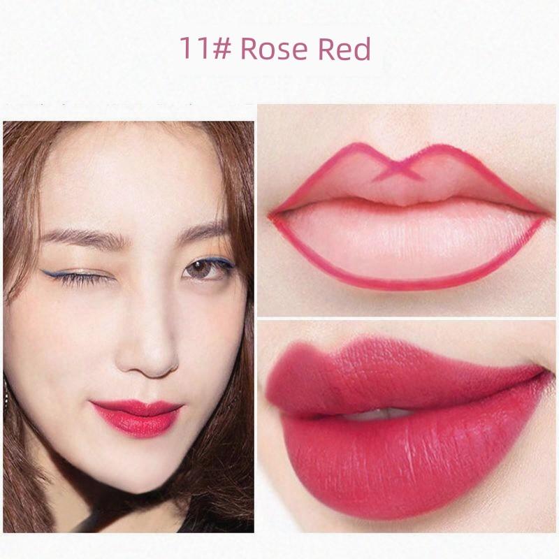 Lip Liner Waterproof and Durable Genuine Goods Non-Fading Hook Line Nude Color Non-Decolorizing No Stain on Cup Matte Lipstick Pen Female Lip Pencil