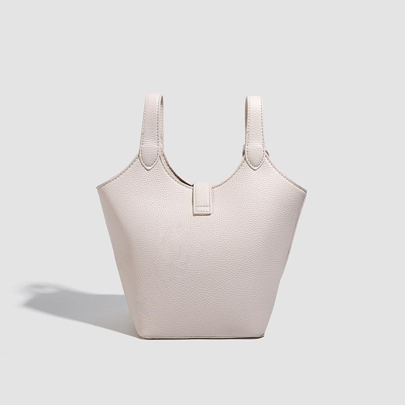 2025 Personalized Korean Fashion Bucket Bag New Simple Shoulder Bag Texture Trendy Commuter Messenger Bag Women's Bag
