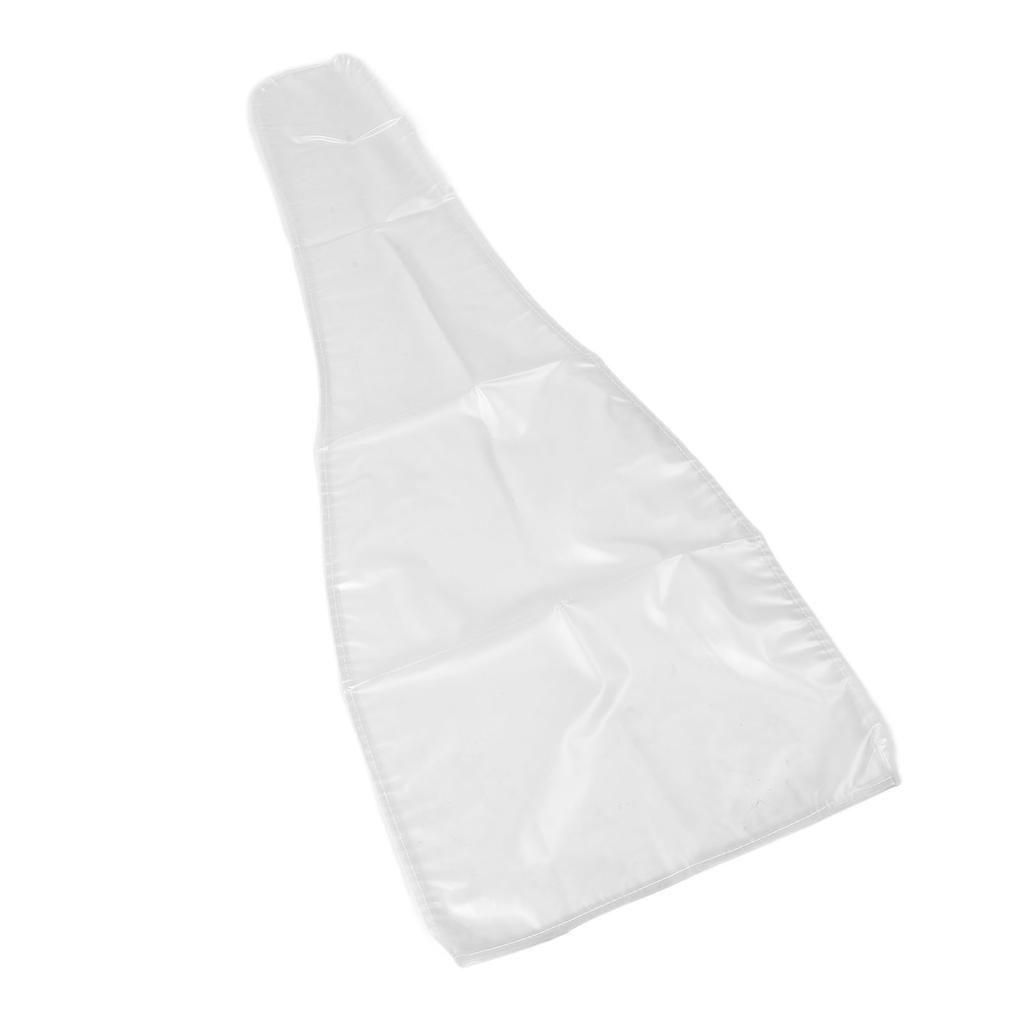 Guitar Dust Cover Transparent Waterproofing PVC Electric Guitar Cover Protective Storage Bag for Home Outdoor Travel