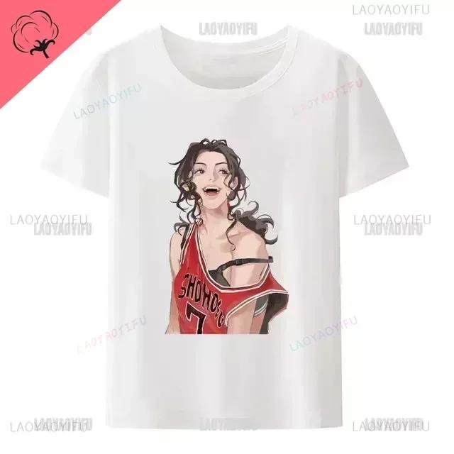 Slam Dunk Movie Co-branded Short Sleeve Tshirt Rukawa Maple Sakuraki Hanamichi Century High Five Cartoon Print Short Sleeve Tops