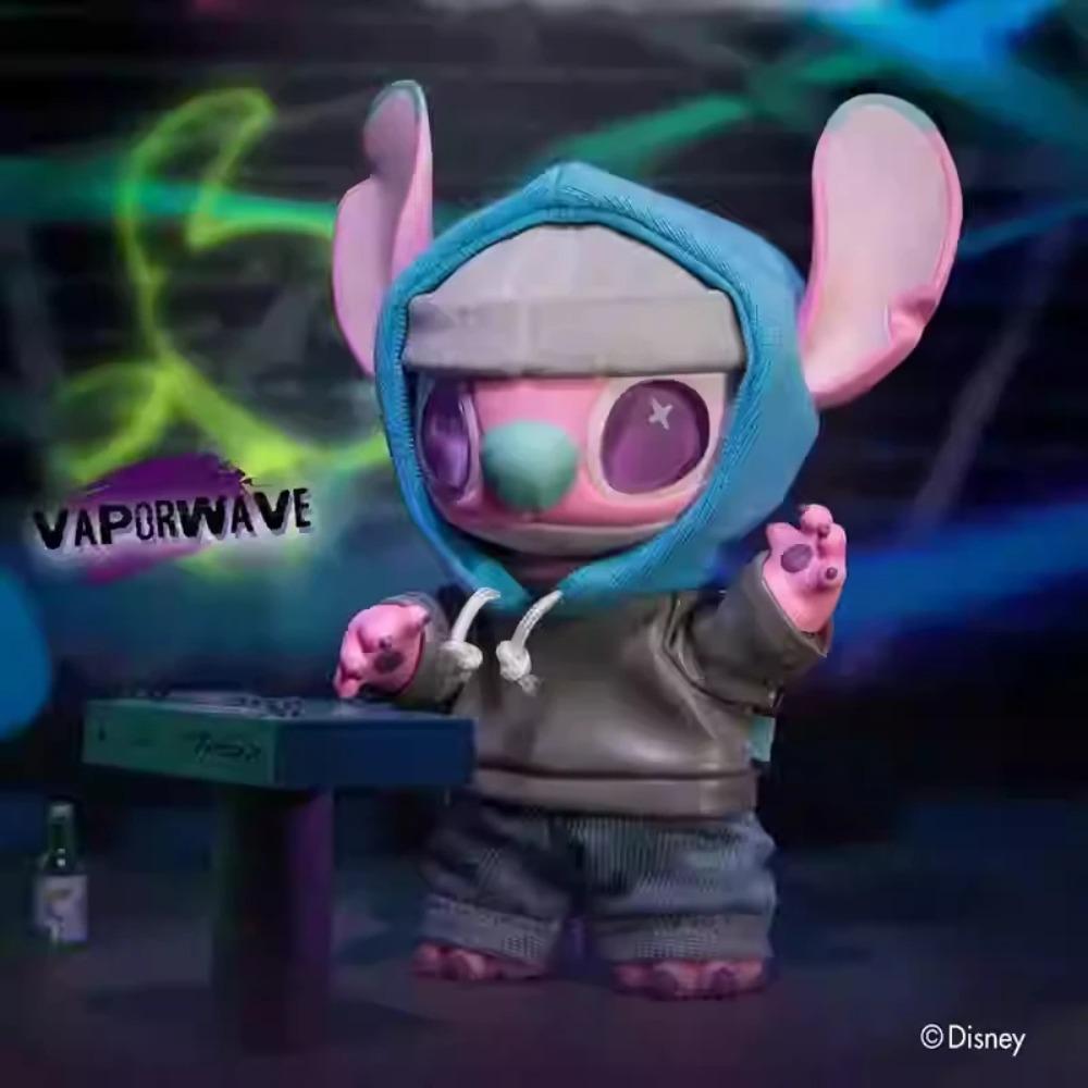Genuine Miniso Disney Stitch Gen Z Street Series Vinyl Blind Box Dolls Cute Bag Pendants Trendy Toys Stitch Mystery Box As Gifts