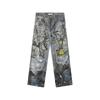 ZYLLO Herr Hög Street Oversized Hip Hop Jeans Byxor 3D-tryckta Vintage Denimbyxor Mode Streetwear Målade Raka Jeans