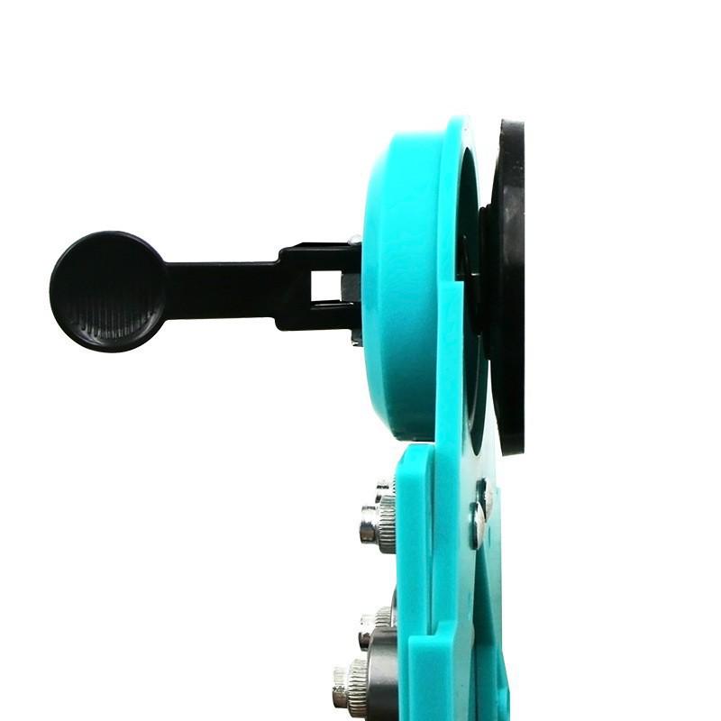 Glass and Marble Tile Hole Puncher Locator and Chamferer