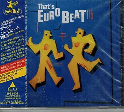 CD VARIOUS  Thats Eurobeat Vol.15  29B2108 ALFA INTERNATIO 1989 Japan Dance  Electronica Used