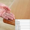1pc PVC Transparent Tablecloth with A Thickness, Heat-resistant, Waterproof, and Oil Resistant Dining Table Mat
